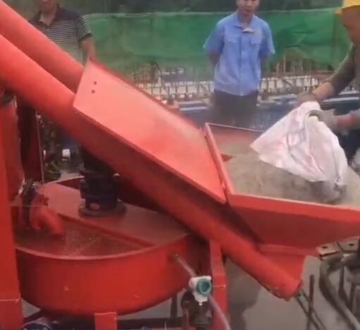 四川何家沟大桥智能压浆现场