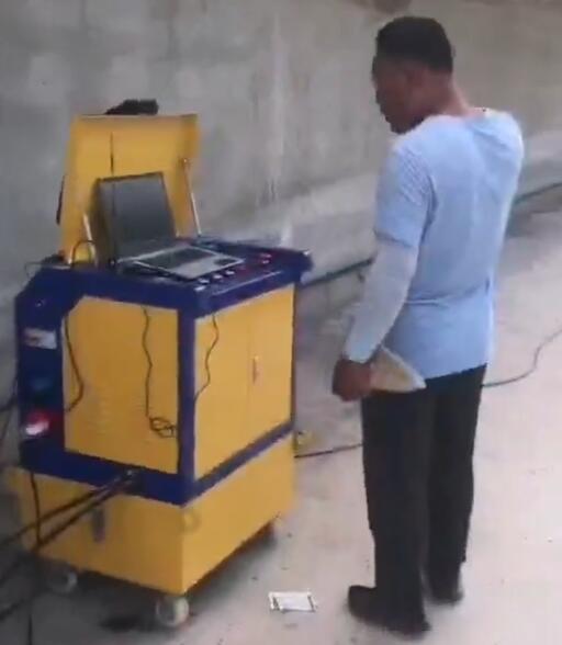 白山千沟智能张拉设备现场施工