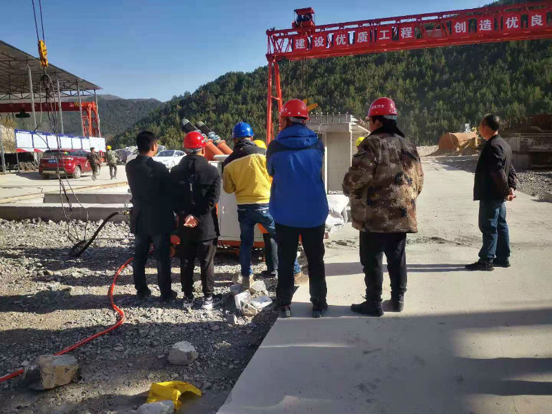 长治40米T梁现场